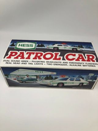 Hess Toy Patrol Car From 1993