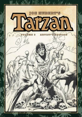 Joe Kubert’s Tarzan And The Lion Man And Other Stories Artist’s Edition Hc