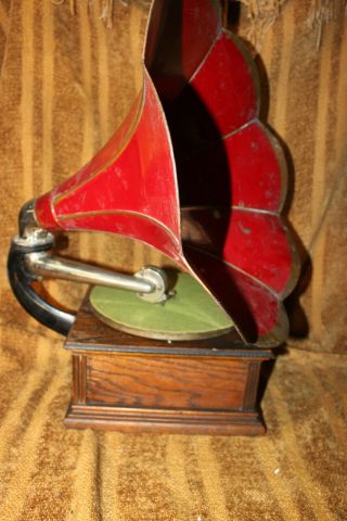 Standard Model A Talking Machine Phonograph Disc 78 Rpm Outside Horn