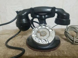 Western Electric B1 102 Telephone,  E1 Handset Chrome Dial No Sub Set