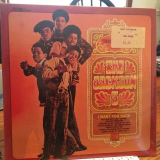 The Jackson 5 Lp Diana Ross Presents I Want You Back Motown Ms700 Orig
