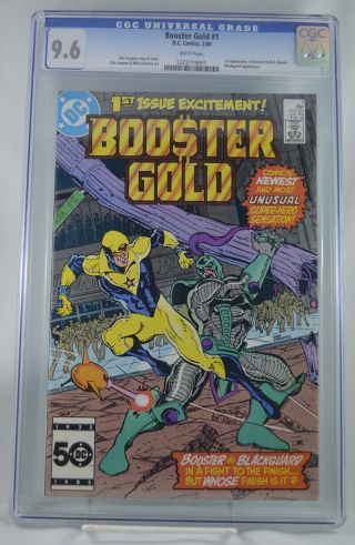 Booster Gold 1 Cgc 9.  6 1st Appearance Booster Gold