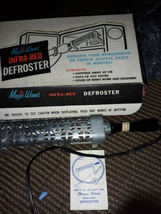Vintage Magic Wand Freezer Defroster Great For Frozen Pipes
