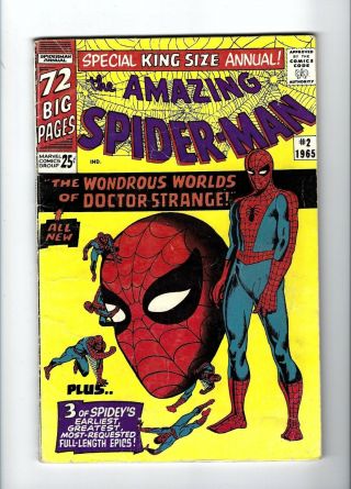 1965 Marvel Spider - Man Annual 2 Canadian,  1st Appearance Knowhere