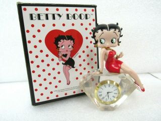 Betty Boop Westland 2002 6960 Diamond Clock