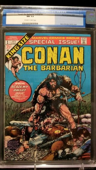 Special Issue 1 - Conan The Barbarian - 1973 - Cgc Blue 9.  4 - $99 O.  B.  O.