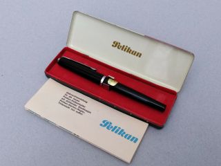 Pelikan Mk20 Fountain Pen 14k Gold F Nib Boxed Vintage