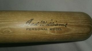 Vintage Baseball Bat Hall Of Famer Ted Williams Pro.  Model Sears And Roebuck