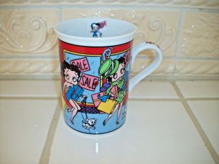 Danbury Betty Boop " Shopping Spree " Cup Mug Nib