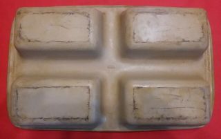 PAMPERED CHEF FAMILY HERITAGE STONEWARE MINI LOAF PAN BREAD MEATLOAF BAKING 2