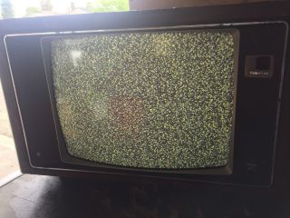 Vintage Rca 19” Television - Not Found Model S/n 6493