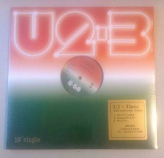 U2 Rsd Vinyl Ep Three.  Black Friday Record Store Day 2019 3 Bono The Edge