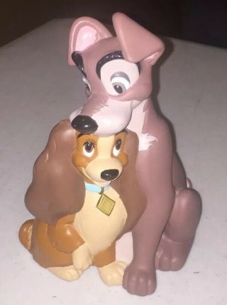 Disney - Lady & The Tramp - Plastic Coin Bank