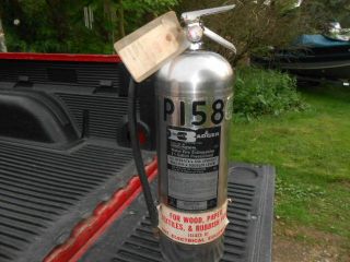 Badger | Wp - 57 | Water Fire Extinguisher | 2.  5 Gallon | Vintage | 1977
