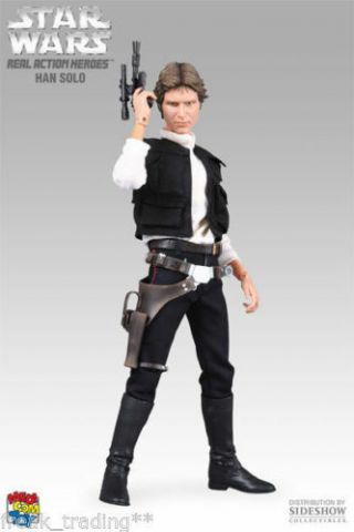 Sideshow Medicom Toy Rah Real Action Heroes Star Wars Han Solo 1/6 12 " Figure