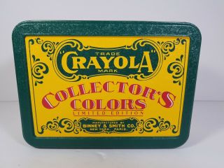 Crayola Collector ' s Colors Limited Edition 72 Crayons w/ Built In Sharpener 3