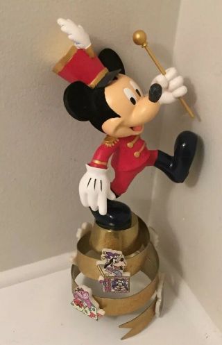 Disney Mickey Mouse Band Leader Christmas Tree Topper,  12” Tall