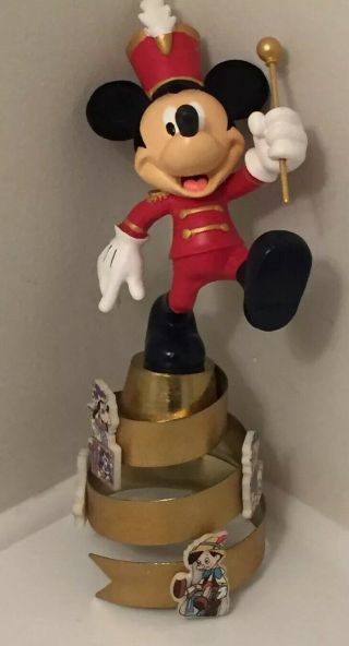 Disney Mickey Mouse Band Leader Christmas Tree Topper,  12” Tall 2