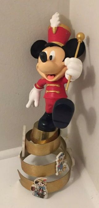 Disney Mickey Mouse Band Leader Christmas Tree Topper,  12” Tall 3
