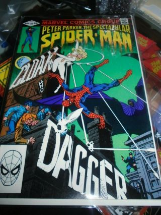 Peter Parker Spectacular Spiderman 64 - Cgc Ready - 1st Cloak & Dagger - Key Book
