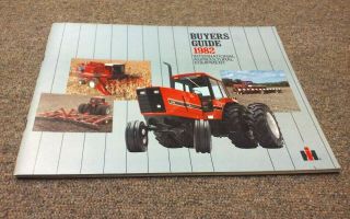 1982 International Tractor Buyers Guide Brochure 50 84 Series 4586 1460 5488
