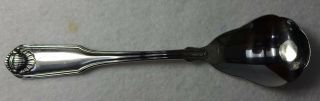 Oneida Silver Stainless Classic Shell Pattern Sugar Spoon Or Shell