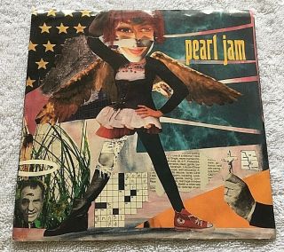 Pearl Jam 1993 Christmas Holiday Single 7 " Vinyl Promo Only Rare Htf Vedder Oop