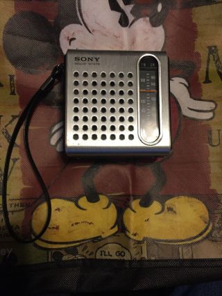 Vintage Sony Amfm Radio Tfm - 3750w Portable Transistor Solid State