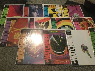 Watchmen 1 - 12 Complete Dc Comics