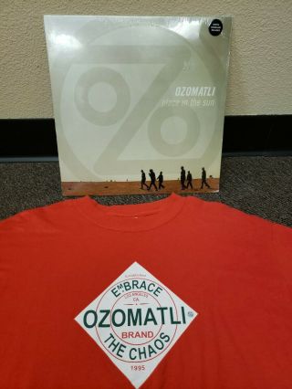 Ozomatli: Place In The Sun Lp Vinyl Record,  T - Shirt Medium Size