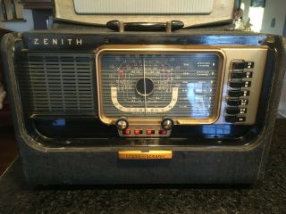 Zenith Trans - Oceanic Am & Short Wave Radio,  Early 1950s