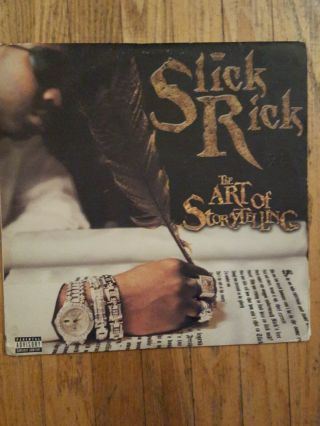 Slick Rick The Art Of Storytelling 2xlp 1999 1st Press Def Jam Oop Vinyl Outkast