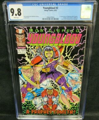 Youngblood 2 (1992) Key 1st Appearance Prophet Cgc 9.  8 White Pages Q141