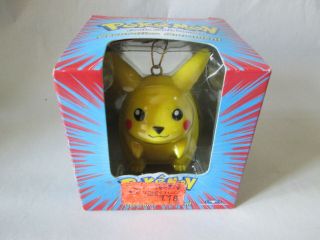 1999 Nintendo Trendmasters Pokemon 25 Pikachu Decorative Ornament 10638 Nib