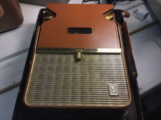 Vintage Steelman Transitape Transistor Tape Recorder Reel To Reel