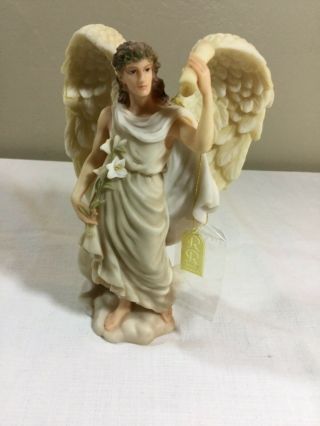 Seraphim Classics Gabriel " Celestial Messenger " 1995 Roman Inc.  Angel Figurine