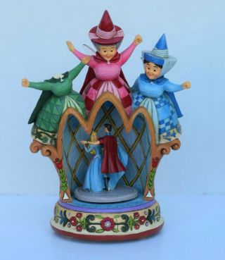 Disney Traditions Sleeping Beauty And Three Fairies Musical