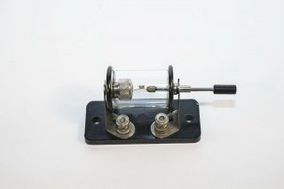 Cute Ormond Engineering Co.  Ltd.  Glass Enclosed Crystal Detector Stand From Uk