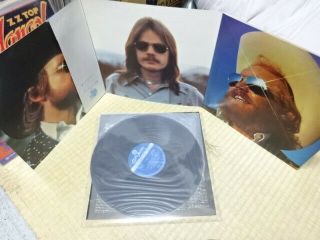 ZZ Top ‎/ Tejas,  Japan LP with Poster,  Low 3