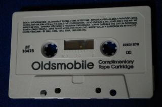 Ford Audio Systems & Oldsmobile Demo Complimentary Tapes,  Chevrolet 8 Track Case 2