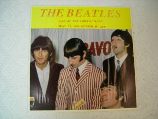 The Beatles - Live At Circus Crone (1966) Collectible Lp Red Vinyl