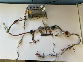 Atari Area 51 Video Arcade Game Power Supply And Wiring Harness