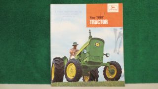 John Deere Tractor Brochure On 1020 Tractor From 1968,  From Australia, .