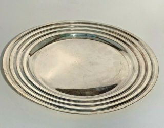 Christofle Small Dish Tray Silver Plated France 9 1/4 " - Piece - Barware