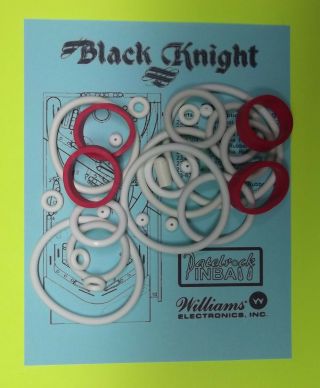 1980 Williams Black Knight Pinball Rubber Ring Kit