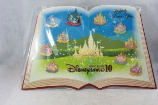Disney Hkdl Hong Kong Disneyland Pin Le 10th Anniversary Anna Elsa Frozen Olaf