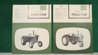 John Deere Tractor Brochures On 2010 Row Crop & 2010 Deluxe Utility,  Australia.