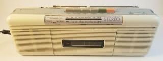 Realistic Am Fm Stereo Cassette Recorder Scr - 34 Cat No: 14 - 752a