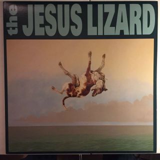 Jesus Lizard Down Lp Pressing With Poster Vg,