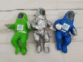 3 Intel Inside Advertise Astronaut Spaceman Plush Bunny People Dolls